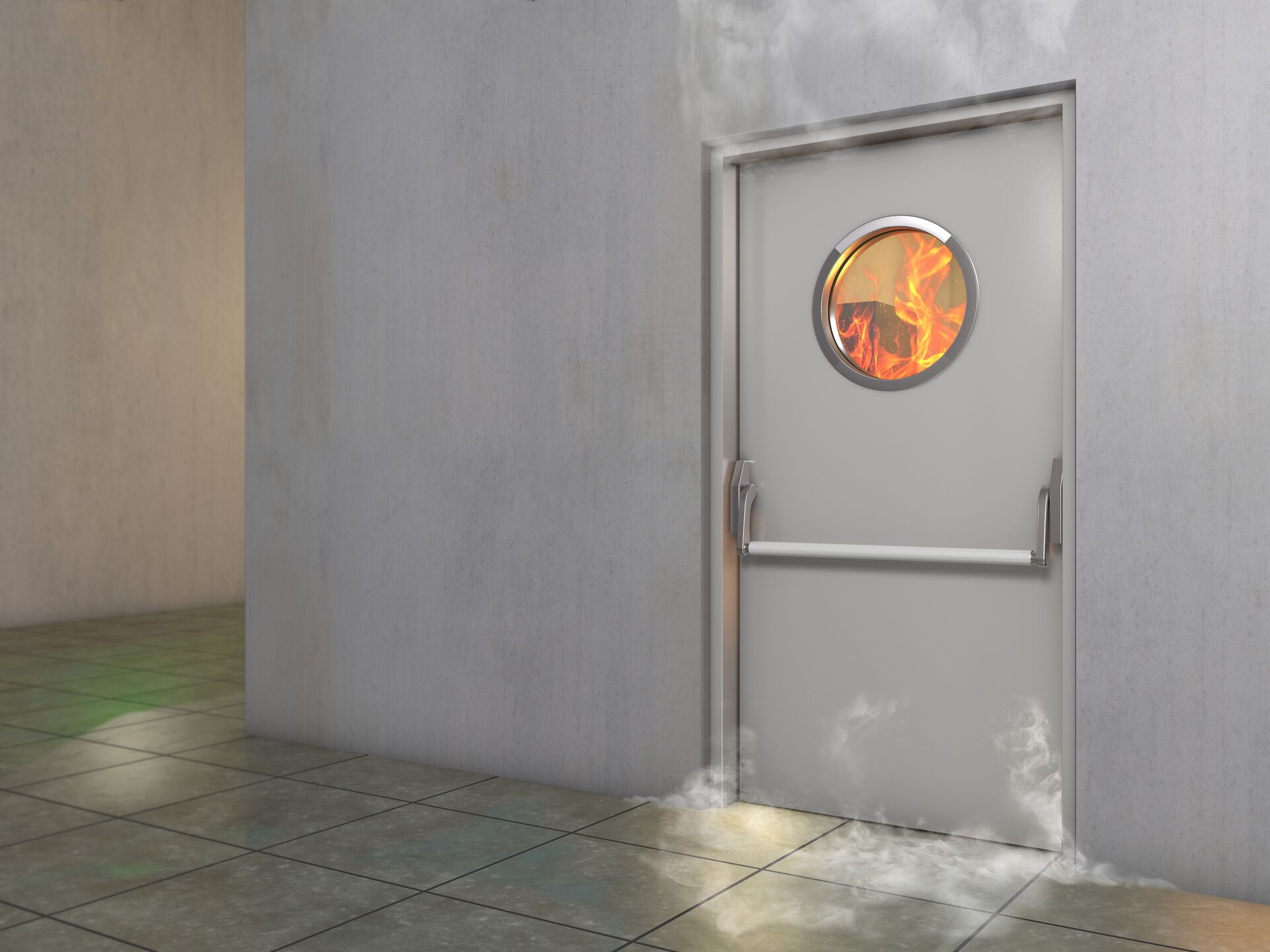 Rauch- & Brandschutztür - Feuerschutztüren für Gewerbeobjekte, Schulen & mehr